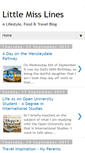 Mobile Screenshot of littlemisslines.com