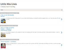 Tablet Screenshot of littlemisslines.com